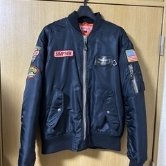 simpson ジャケット  MA-1 Lサイズ