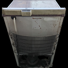 （ご予約済）(中古)昭和レトロ NEC Familiar 冷蔵庫 NR‐75TMの画像