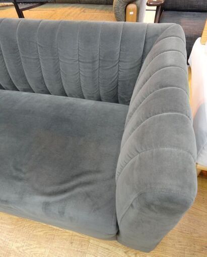 FrancFranc 2人掛けソファ シュエット 2S ダークグレー ローソファ フランフラン ボックスソファ 2Pソファー　西岡店 シュエット ソファ 2S ダークグレー | Francfranc（フランフラン