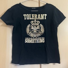 プリント Tシャツ Lサイズ 黒