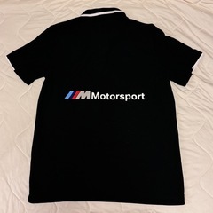 【新品】PUMA BMW コラボ　バックロゴ　襟袖配色　完売モデル　ポロシャツの画像