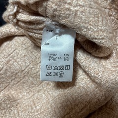 ニットセーターの画像