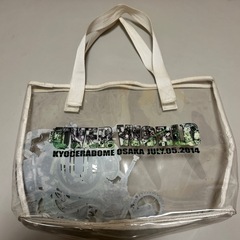 ［お取り引き中］UVERworld 京セラドーム限定　ビニールバッグ　グッズの画像