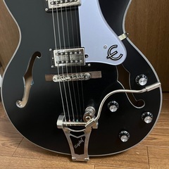 Epiphone swingster Black Aged Gloss フルアコ エレキギターの画像