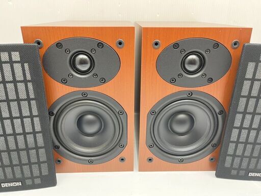 DENON デノン SC-M40 ブックシェルフ スピーカー ペア バスレフ型 美品