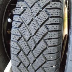 155/65r14スタッドレス　コンチネンタル2本　ミシュラン2...