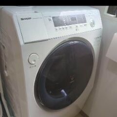 2020年製SHARP ES-H10E-WR WHITE　ドラム...