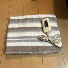 「取引中」　電気敷き毛布