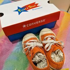 ベビーキッズFIRST★STARファーストスターコンバースシュー...