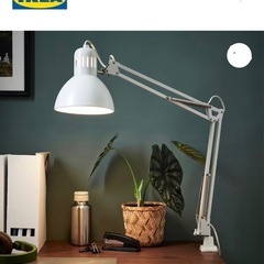 IKEA イケア LEDデスクスタンド　TERTIAL ワークランプ ホワイトの画像