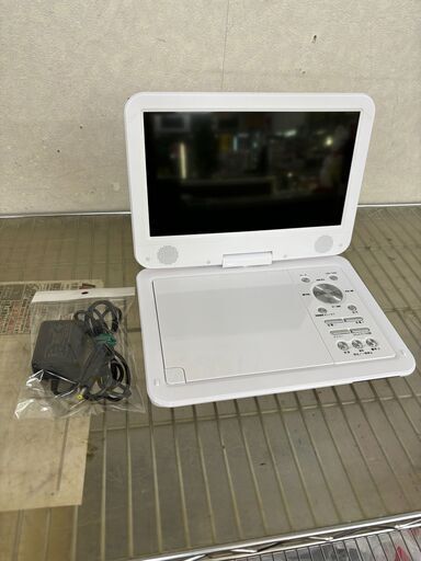 ☆ジモティー割引有☆ハイスピリット/ポータブルDVDプレーヤー/DVP001-wh