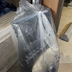 取引中　値下げ！　洋服　鞄　収納　スチールラック　カバー未使用の画像