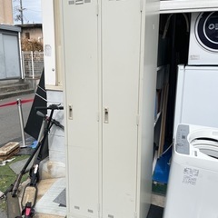 【受付終了】20083　2連ロッカー 鍵なし　JOIFA 620...