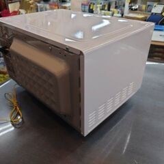 J8222 Haier ハイアール 電子レンジ e angle select ホワイト JM-FH18E2-W 2023年製  クリーニング済み 　【リユースのサカイ柏店】の画像