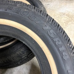 ♦︎205/75R14 ホワイトリボン♦︎の画像