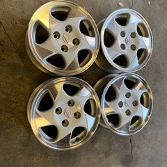 日産 15インチ ホイール 4本セット 5スポーク