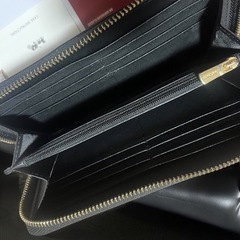 COACH コーチ シグネチャー ラウンドファスナー長財布　の画像