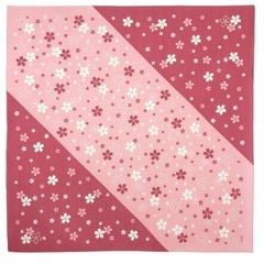 大判風呂敷　桜【美品】