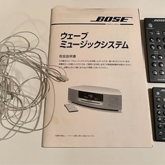 BOSE Wave Music System ボーズ ウェーブミュージックシステム の画像