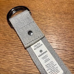 ルルレモン lululemon No Limts ストレッチングストラップ　ヨガ
の画像