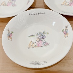 【未使用品】うさぎ　お皿　7枚 バラ売り可の画像
