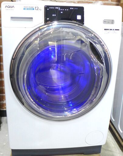 ★大容量！高年式！特価！★AQUA アクア 12/6kg ドラム式洗濯乾燥機 AQW-DX12M 2022年製【モノ市場東海店】