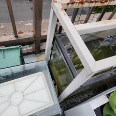 ガラス水槽、水槽台の画像