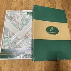 レイクウッド・ポロクラブ エスニーク ヘムレス綿毛布