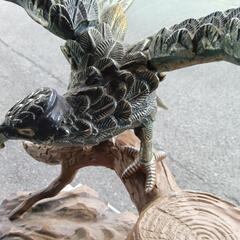 鷹置物の画像