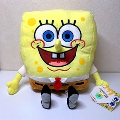 ☆新品タグ付き☆ スポンジボブ　 大きめ　ぬいぐるみ