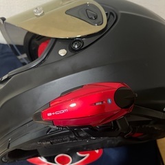 kabuto ヘルメット　RT33 B+COMワン　セットの画像