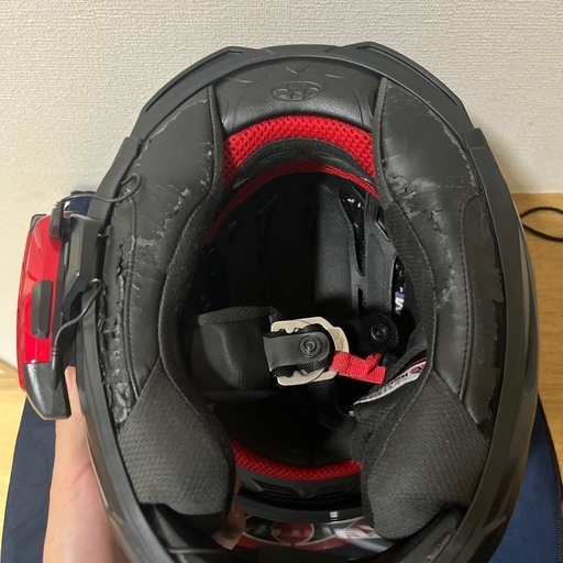 kabuto ヘルメット　RT33 B+COMワン　セット