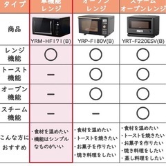 電子レンジ値下げしましたの画像