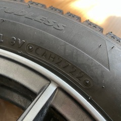 軽自動車ホイール付きスタッドレスタイヤ🛞の画像
