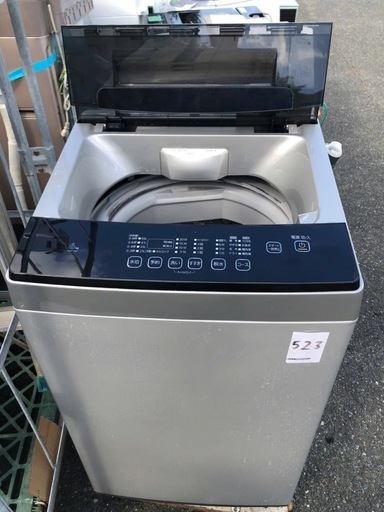 北九州市内配送無料　保証付き 2021年　洗濯機 6Kg 全自動洗濯機 DAW-A60 アイリスオヤマ