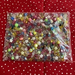 アクリルビーズ　アクセサリーパーツ　ビーズ　