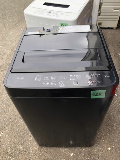 北九州市内配送設置無料　保証付き 2023年式　RORO YWMT55LK 全自動縦型洗濯機 RORO 容量 5.5kg