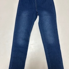 綺麗め✨　デニム柄　スキニパンツ