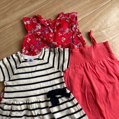プチバトー3枚セット夏服サイズ74　
