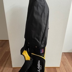 【受け渡し完了】⭐️新品、未使用❗️⭐️レザックス　キャディバッグの画像