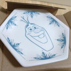 アナと雪の女王2　オラフ　ミニプレートの画像