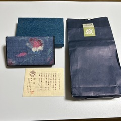 【未使用】小千谷縮カードケースの画像