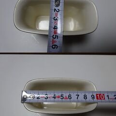 ◆レトロ◆陶器しゃもじ入れ◆小花柄金縁◆未使用品◆の画像
