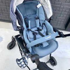 コンビ　AB型ベビーカー　AttO ハイシート　両体面式 Combi 【ベビーカー レンタル】A形 両対面式 生後1ヶ月〜3歳頃