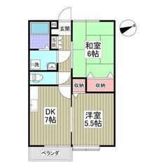 😍フリーレント賃貸⭐️ 小俣駅⭐️初期費用8万円パック！フリーレント1ヶ月！敷金&礼金0ヶ月！ 駐車場1台無料！の画像