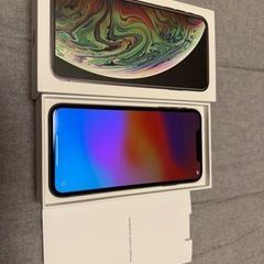 【終了しました】iPhone x max SIMロック解除済