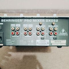 🍎BEHRINGER PRO DJミキサー PX052の画像