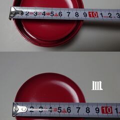 昭和レトロ◆入れ子小皿◆ピンク◆４枚の画像