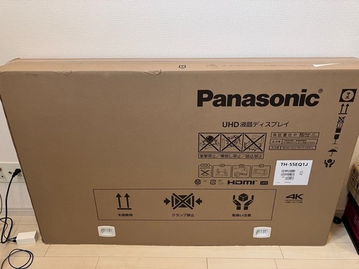 新品 Panasonic  55インチ 4K 業務用ディスプレイ サイネージ 液晶モニター