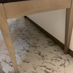 カリモク　ダイニングチェア2脚＆ベンチセットの画像